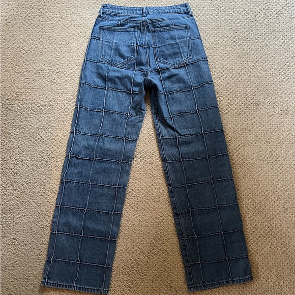 Mia&Madison straight leg patch work jeans - Picture 3 of 3